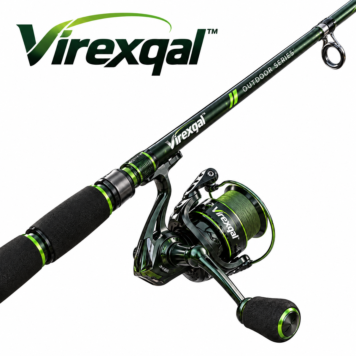 Virexqal™ Outdoor Spinning Rod and Reel Combo — Product view