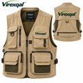 Virexqal™ Multi-Pocket Fishing Utility Vest — Product view