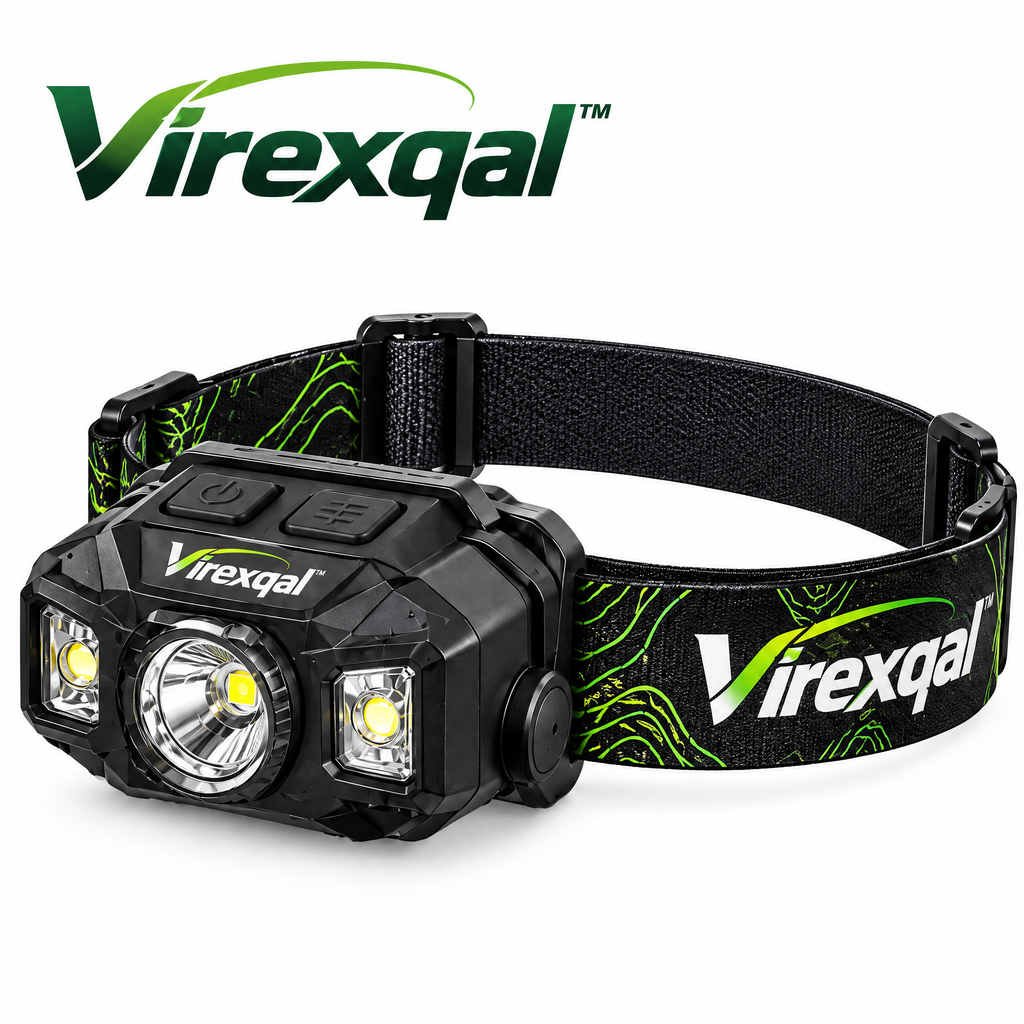 Virexqal™ LED Fishing Headlamp — Product view