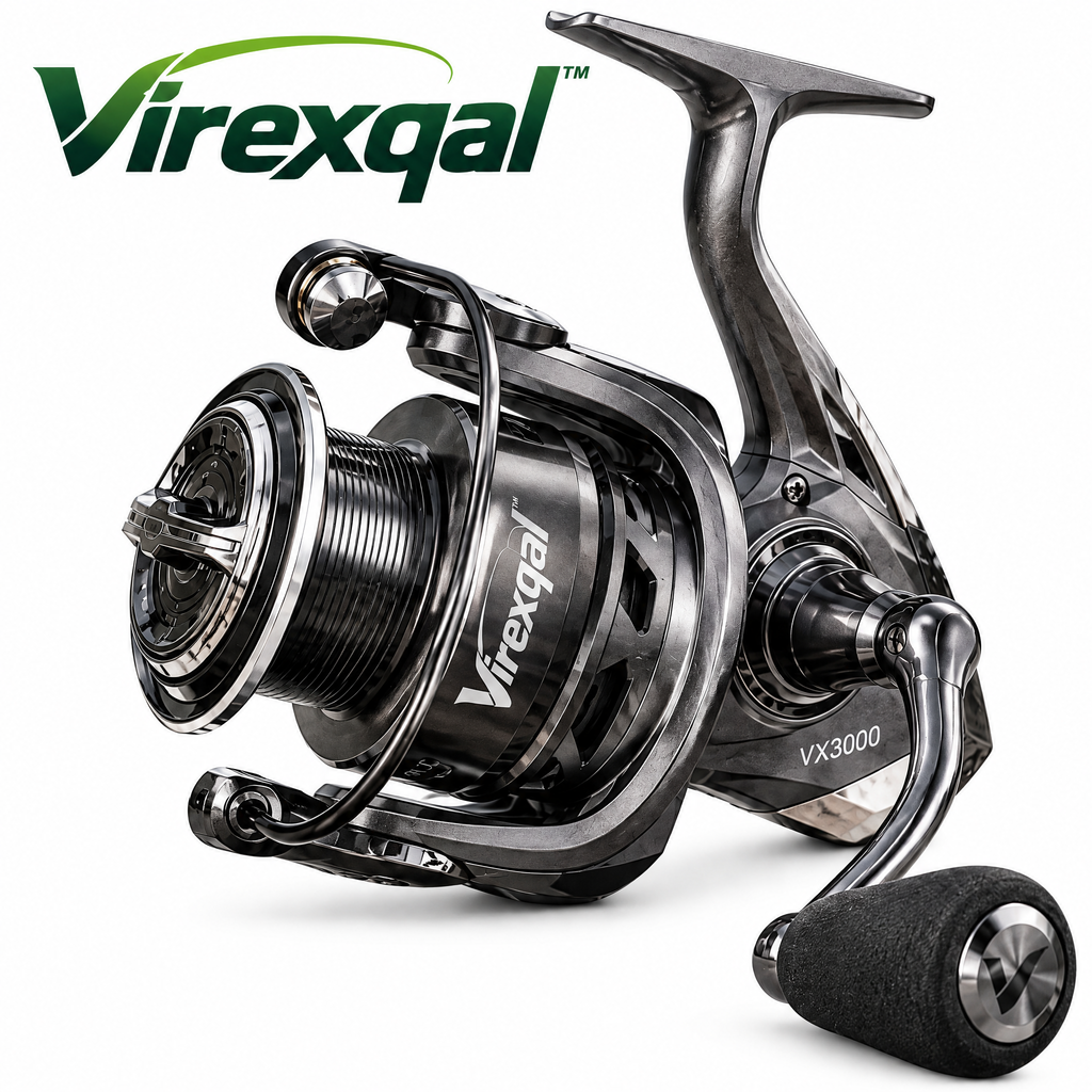 Virexqal™ VX3000 Precision Spinning Reel — Product view