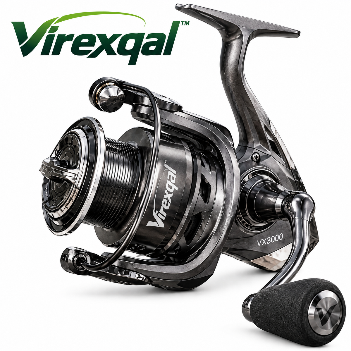 Virexqal™ VX3000 Precision Spinning Reel — Product view