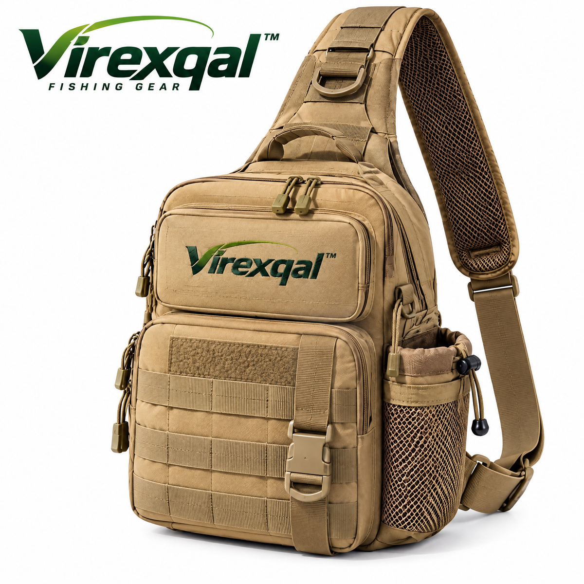Virexqal™ Compact Fishing Sling Tackle Bag — Product view