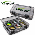 Virexqal™ Clear-View Divided Tackle Storage Box — Product view